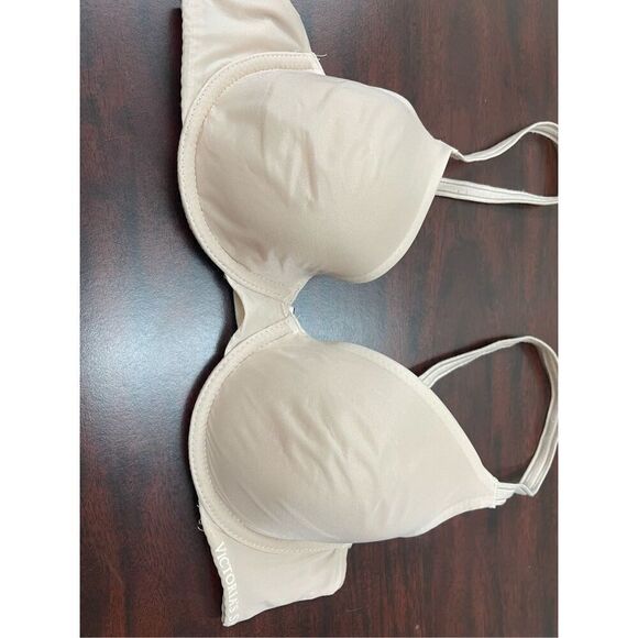 Victoria’s Secret Nude Lined Perfect Coverage Bra Size 34B - Picture 2 of 8